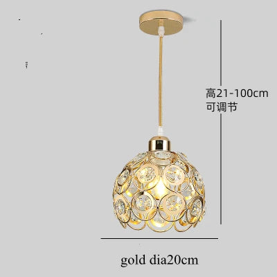 DecorBites™ Crystal Flush Mount Chandelier for Hallway Foyer, Modern Hollow Carved Ceiling Light