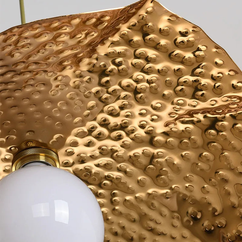 DecorBites™ Lotus Leaf Pendant Light: Industrial, Creative, and Luxury Lighting for Home and Cafe