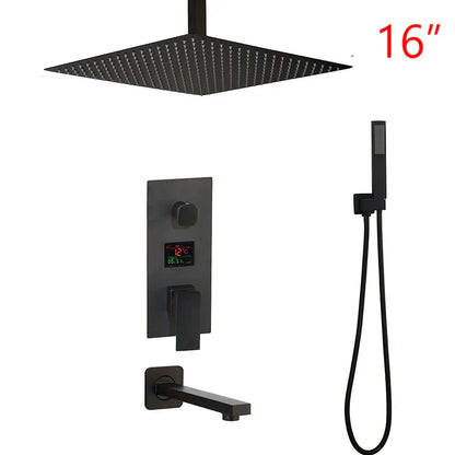 DecorBites™ Digital Display Shower Faucet Set with 3 Functions