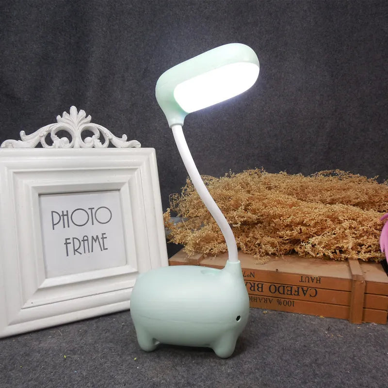 DecorBites™ Elk Night Lamp: Cute Animal LED Desk Lamp for Children's Bedroom