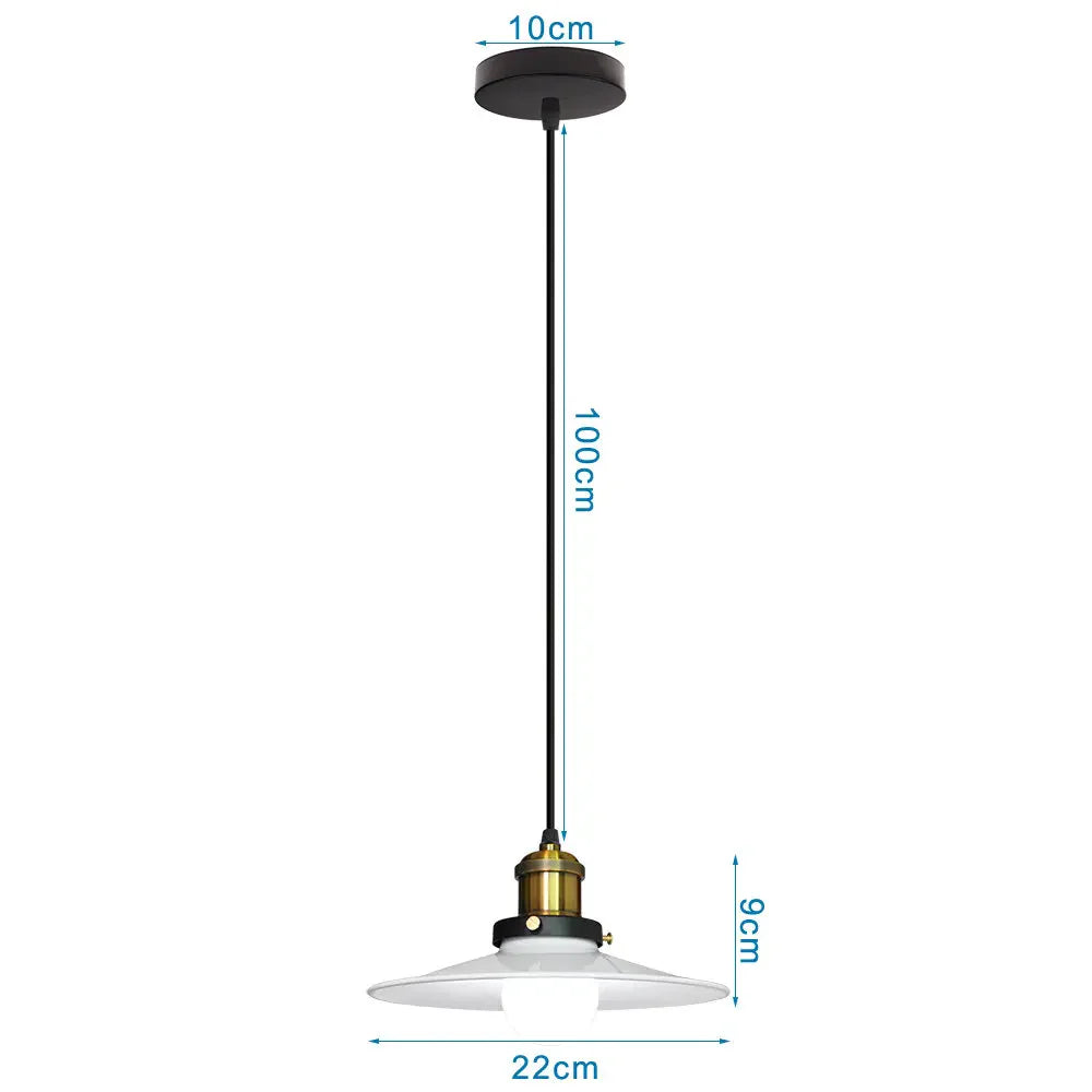 Decorbites™ Industrielle Hängelampe - Vintage Retro Kronleuchter LED Deckenleuchte