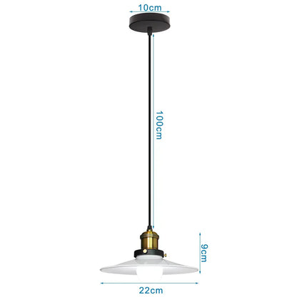 DecorBites™ Industrial Pendant Light - Vintage Retro Chandelier LED Ceiling Lamp