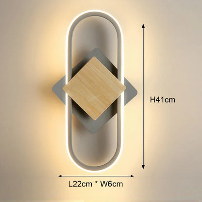 DecorBites™ LED Wall Light: Modern Bedroom Bedside Lamp, Living Room Sconce, Home Decor Lighting