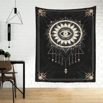 Decobites Tarot Card Tapestry Wall Hanging Hippie Witchcraft Constellation Art Dorm Decor