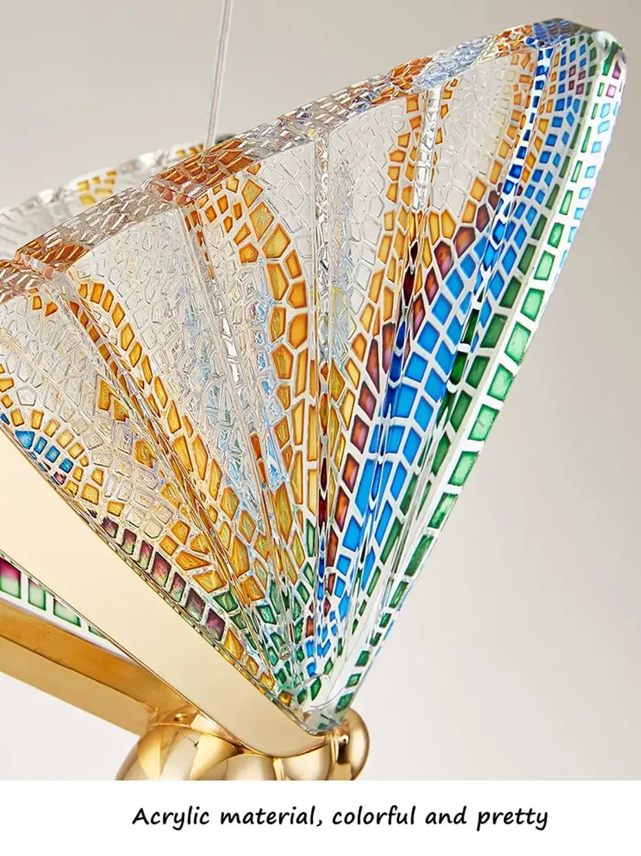 Merve - Nordisches kreatives buntes Schmetterlings-LED-Wandleuchte