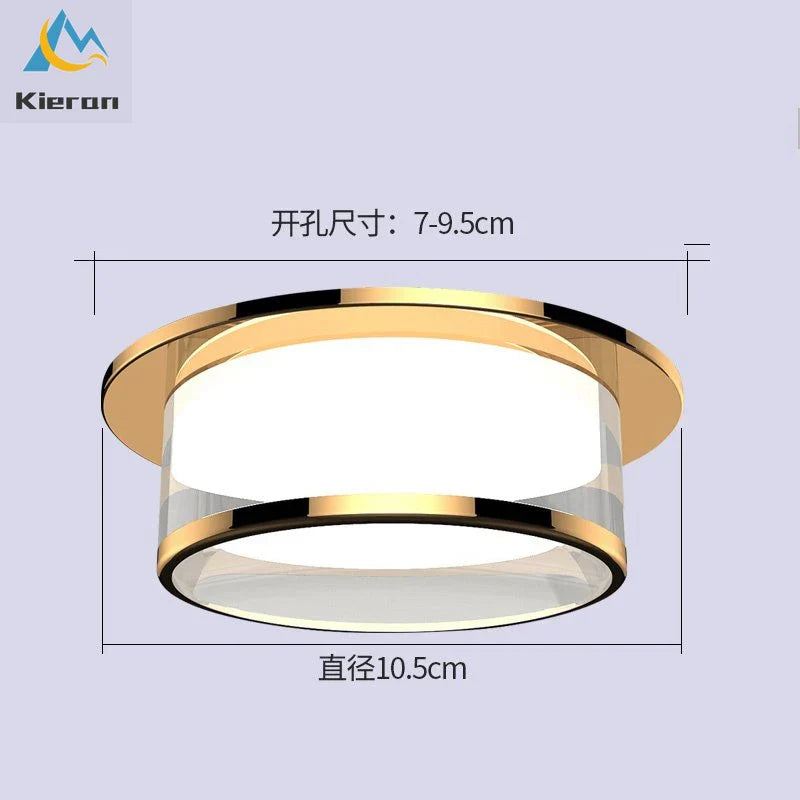 DecorBites™ Crystal LED Ceiling Lamp for Living Room Bedroom Kitchen Bathroom