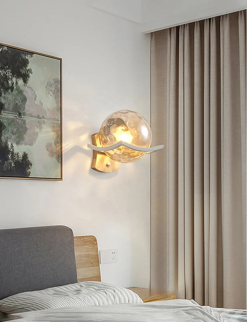Wood Minimalist Wall Lamp