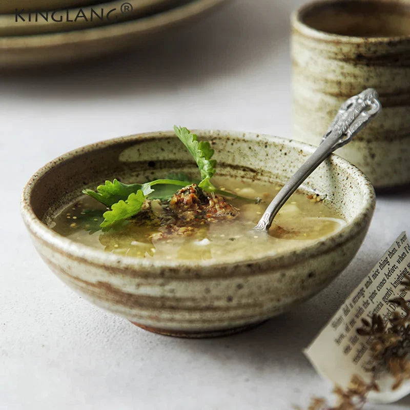 Swallow Ceramic Rice Bowl