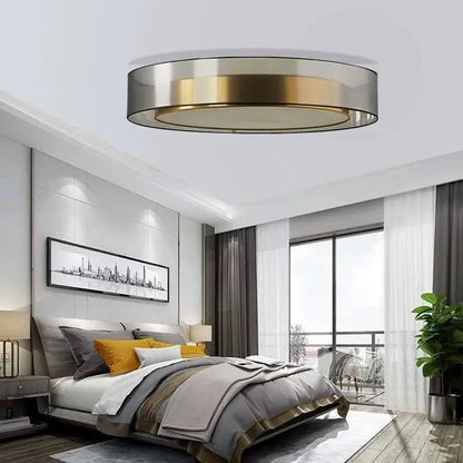DecorBites™ LED Ceiling Light: Minimalist Nordic Round Lighting Fixture for Living Room, Bedroom, Dining Room