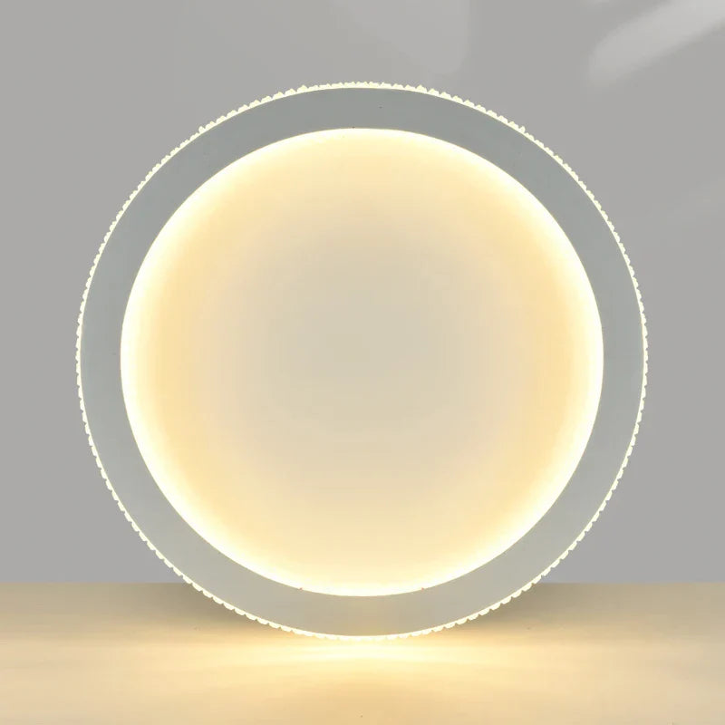 ثريا كريستالية من DecorBites™‎ بإضاءة LED باللون الأسود الذهبي لغرفة المعيشة وغرفة النوم