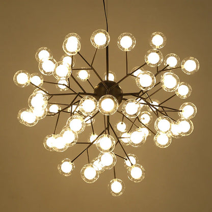 Lámpara de techo DecorBites™ LED Firefly Sputnik: Elegante lámpara de techo con forma de rama de árbol