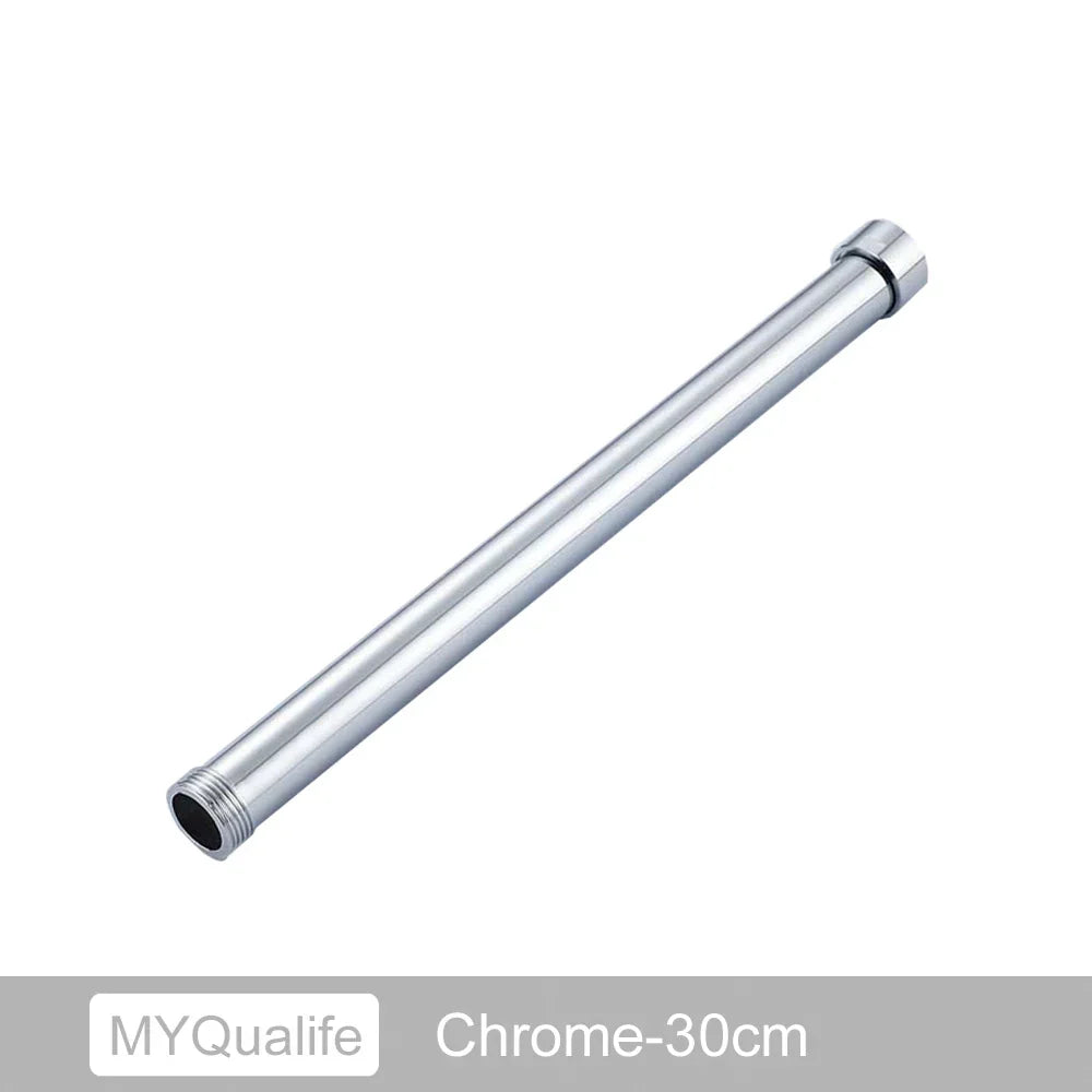 DecorBites™ Brass Black Bathroom Faucet 30cm Extension Tube for Heightening