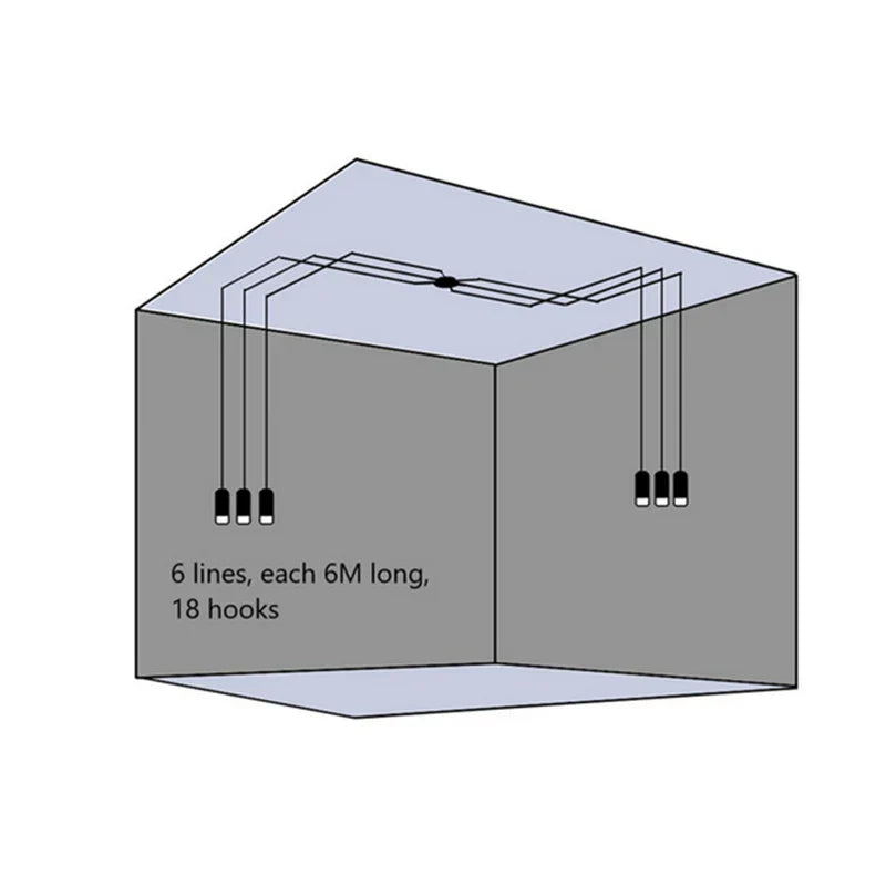 DecorBites™ Black Minimalist LED Wall Lamp for Bedroom and Living Room