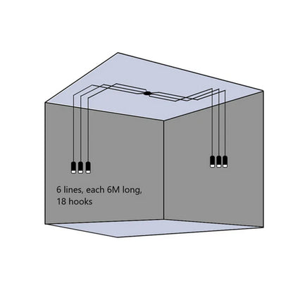 DecorBites™ Black Minimalist LED Wall Lamp for Bedroom and Living Room