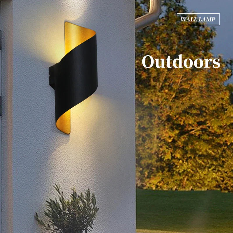 Decorbites™ LED-Wandleuchte wasserdicht für Innen-/Außenbereich Haushalt Laden Flur Balkon