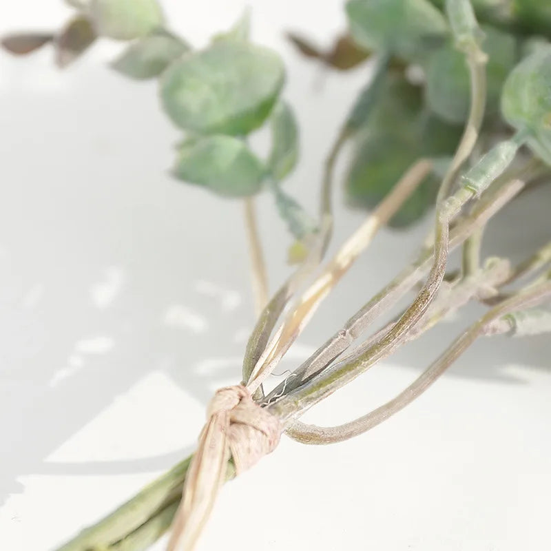DecorBites™ Eucalyptus Leaves Artificial Tree Branch Bouquet Home Decor