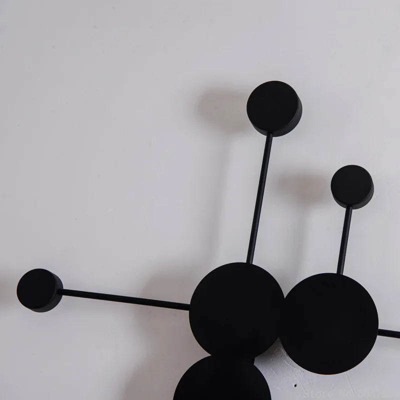 Aplique de pared LED geométrico DecorBites™: Aplique moderno para salón de hotel, lámpara de dormitorio