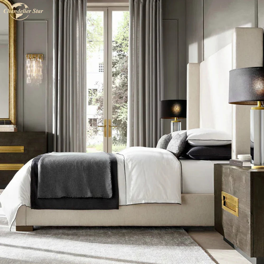 Aplique de pared de cristal DecorBites™: Diseño cuadrado Art Déco moderno para interiores del hogar