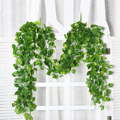 DecorBites™ Green Silk Creeper Plant for Home Decor, Weddings, and Christmas