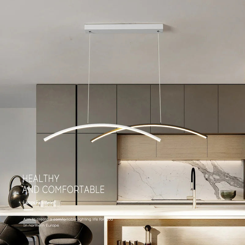 Decorbites™ LED-Kronleuchter: Moderne, kreative, minimalistische Beleuchtung für Esszimmer, Wohnzimmer und Theke