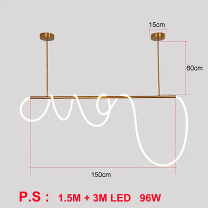 Lámparas colgantes LED luminosas DecorBites™ de 360°: Lámpara colgante moderna y elegante para interiores, ideal para sala de estar y restaurantes.