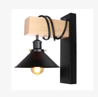 ديكوربايتس™ مصباح حائط فني معدني من الحديد لغرفة النوم وغرفة المعيشة والمطعم والبار