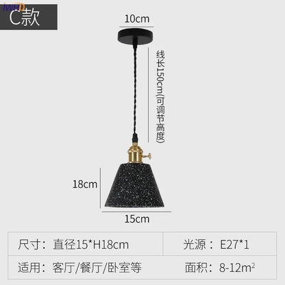 DecorBites™ Cement Pendant Lamp: Nordic Modern Loft Style Industrial Lighting