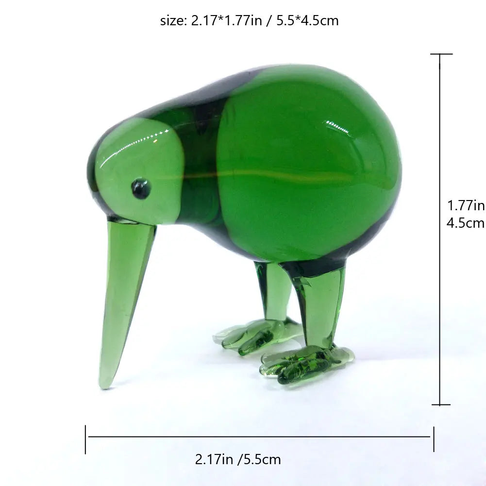 Figuras de Animales Sopladas en Vidrio Decorbites™ Estatuilla de Cristal Coleccionable Decoración para el Hogar Regalo