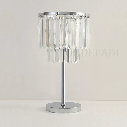 DecorBites™ Crystal Table Lamps: Modern Warm Living Room Study Desk Decor Fixtures