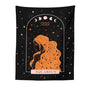 Decobites Celestial Constellation Tapestry Moon Phase Wall Hanging for Unique Home Décor