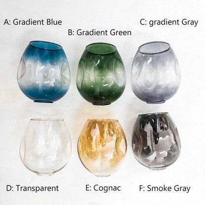 DecorBites™ Glass Chandelier: Nordic LED Pendant Lighting for Home Decor & Restaurant Dining