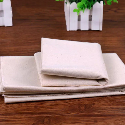DecorBites™ Linen Flax Cloth Baking Mat Baguette Pan Kitchen Tool Set