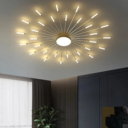 QIYIMEI Modern Ceiling Lights LED Luster Indoor Lighting For Bedroom Hall Living Kids Room Acrylic Lamps Fixture Frame 175-260V