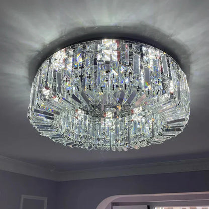 DecorBites™ Crystal LED Ceiling Lamp for Chic Living, Bedroom, and Dining Room