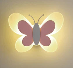 DecorBites™ Butterfly Girl Room Lamp Creative Cartoon Children Energy-Saving Bedside Lamp