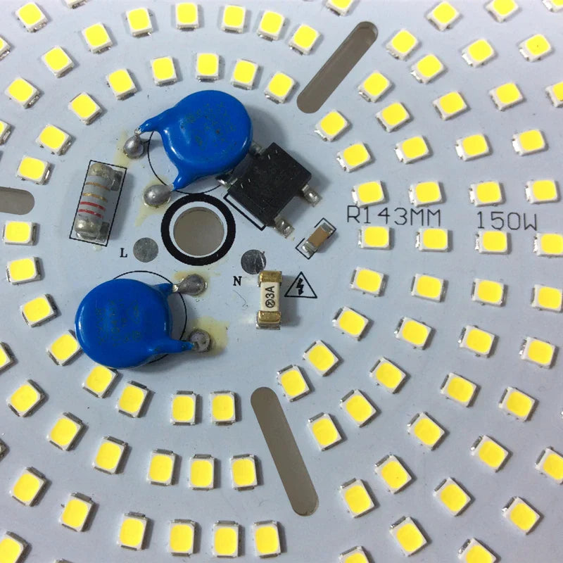 Placa de motor de luz LED lineal DecorBites™ 220V 150W Blanco frío Lámpara de techo industrial DIY