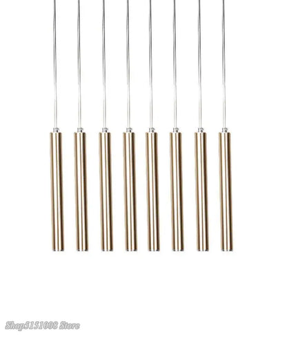 ديكوربايتس™ مصباح معلق من أنبوب الألومنيوم لغرفة الطعام والمطبخ وديكور المنزل