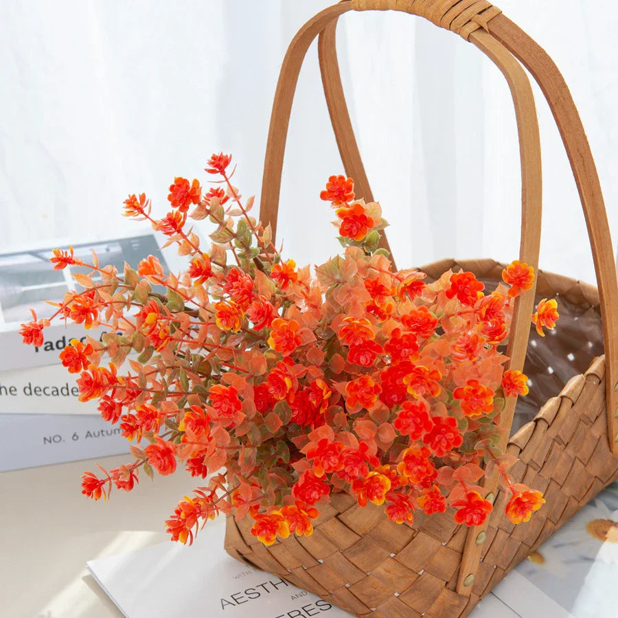 DecorBites™ Artificial Eucalyptus Leaves Decoration for Home, Garden, Wedding - Fake Plants