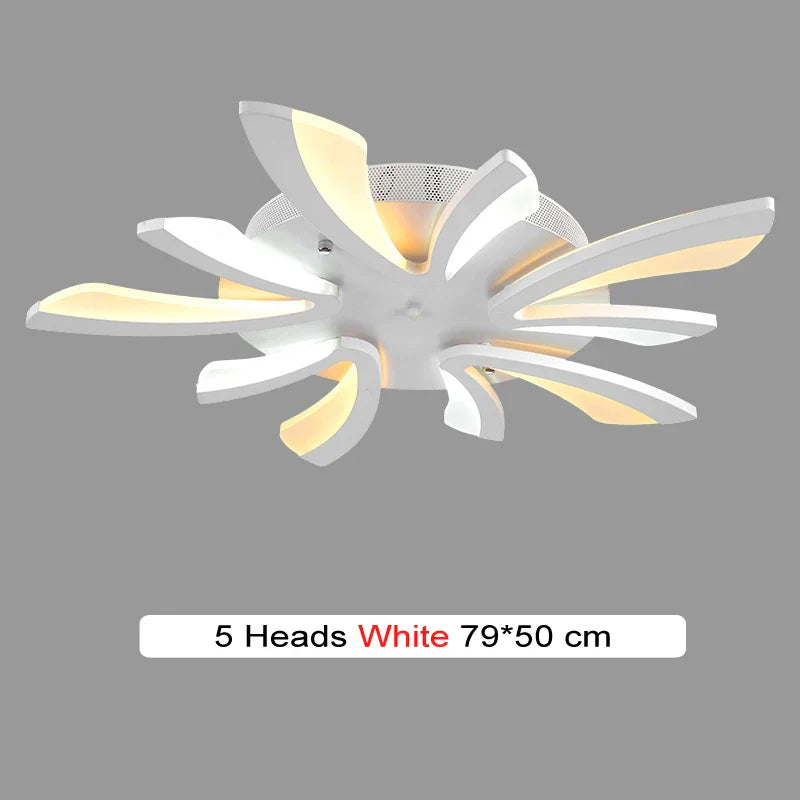 DecorBites™ Branch Design LED Chandelier: Modern Nordic Acrylic Ceiling Light for Stylish Living Room Décor