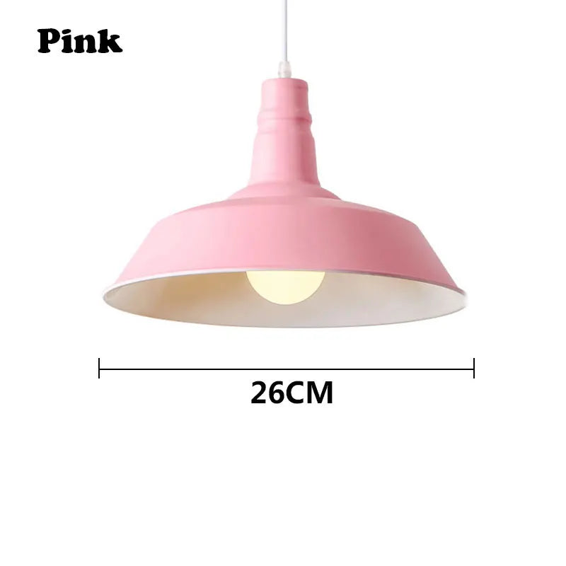 Decorbites™ Bunte LED E27 Hängelampe: Moderne Heimverbesserung für Arbeitszimmer, Schlafzimmer, Eingangsbereich