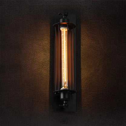 Decorbites™ Industrielle Loft Vintage Wandlampe für Schlafzimmer Wohnzimmer Wandapplikation mit ländlichem Charme