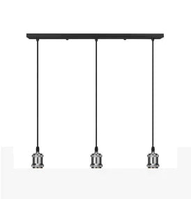 DecorBites™ Industrial Loft LED Bar Pendant Light with E27 Socket for Kitchen Dining Room