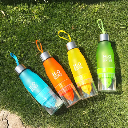 DecorBites™ 650ml Infuser Water Bottle - Refreshing Hydration on the Go