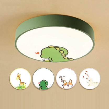 DecorBites™ Kids Cartoon Acrylic Ceiling Light with Remote Control LED Girl Children's Room Lighting