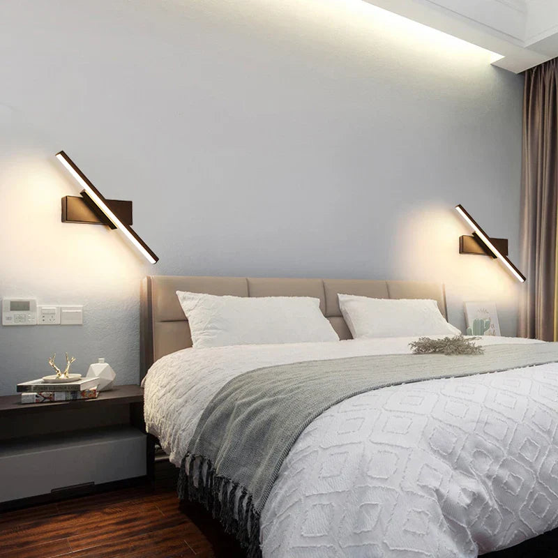 مصباح حائط LED قابل للتعديل من DecorBites™‎ مصباح غرفة نوم عصري