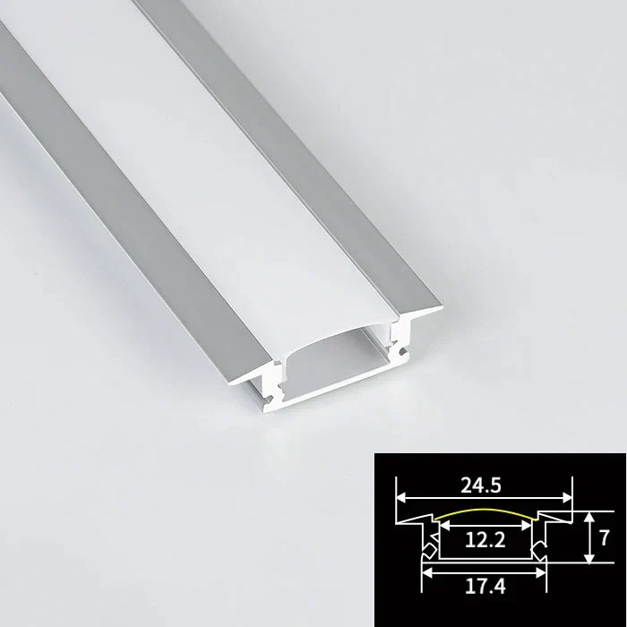 DecorBites™ LED Aluminum Profiles Recessed Channel Bar Strip Lights