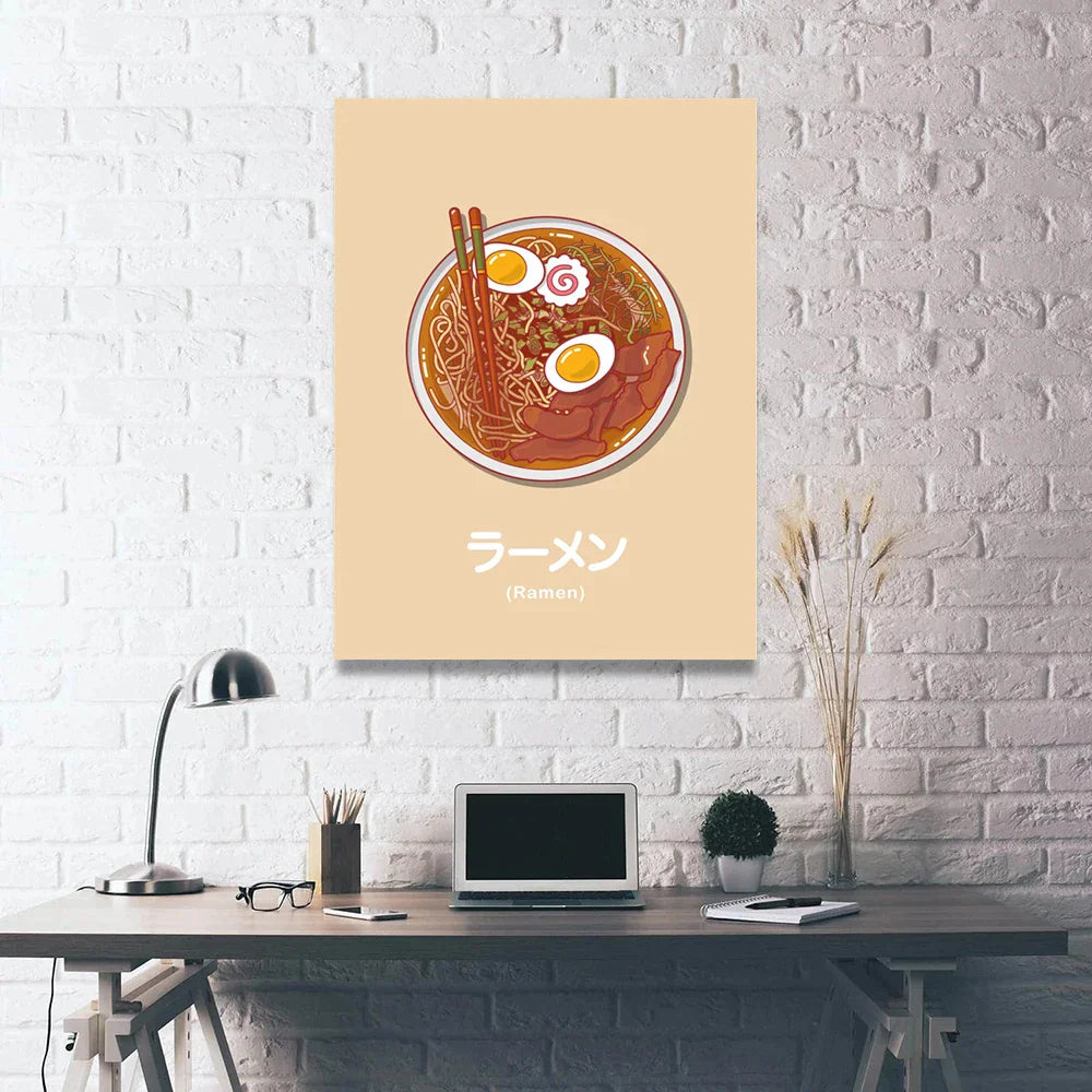 Canvas Ramen Wall Art
