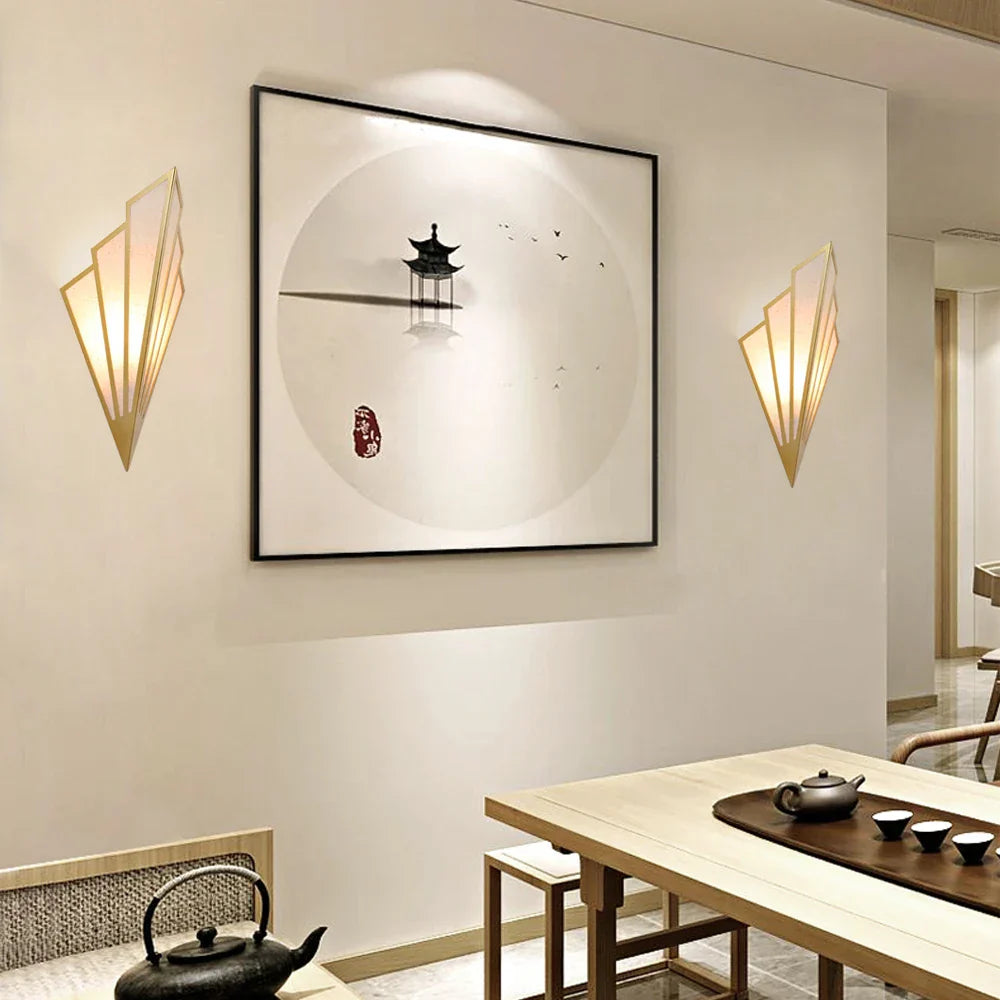 Lámpara de pared de ventilador LED™ Decorbites para iluminación interior - E14 5W