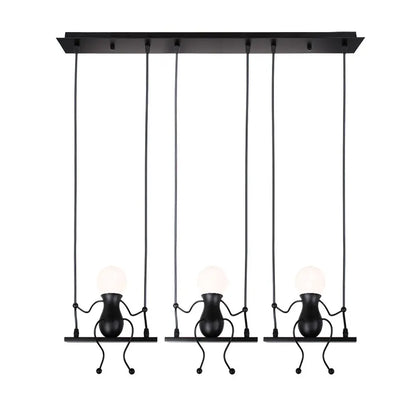DecorBites™ Humanoid Creative Pendant Light - Modern Indoor Chandelier for Home Décor
