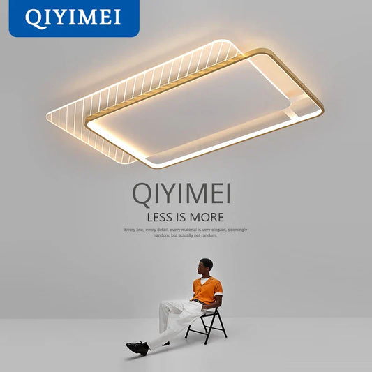 DecorBites™ LED Ceiling Lights for Living Room Bedroom Kitchen Wardrobe, Modern Minimalist Warm Home Lighting